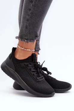 Outlet 4F Buty Sportowe Sneakersy Damskie RSS2LOWF055 Czarne