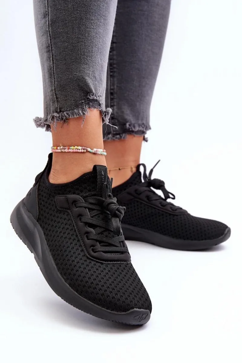 Outlet 4F Buty Sportowe Sneakersy Damskie RSS2LOWF055 Czarne