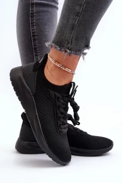 Outlet 4F Buty Sportowe Sneakersy Damskie RSS2LOWF055 Czarne