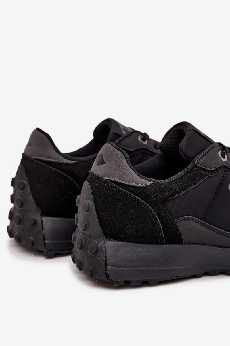 New Lee Cooper Buty Sportowe Sneakersy Męskie LCJ-25-03-3796 Czarne Czarny