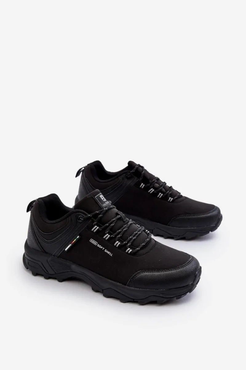 Hot Evento Buty Trekkingowe Męskie Czarne McBraun