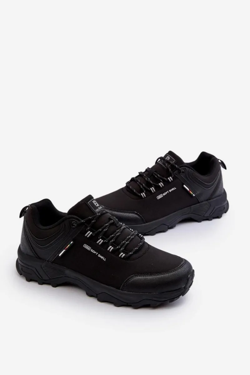 Hot Evento Buty Trekkingowe Męskie Czarne McBraun