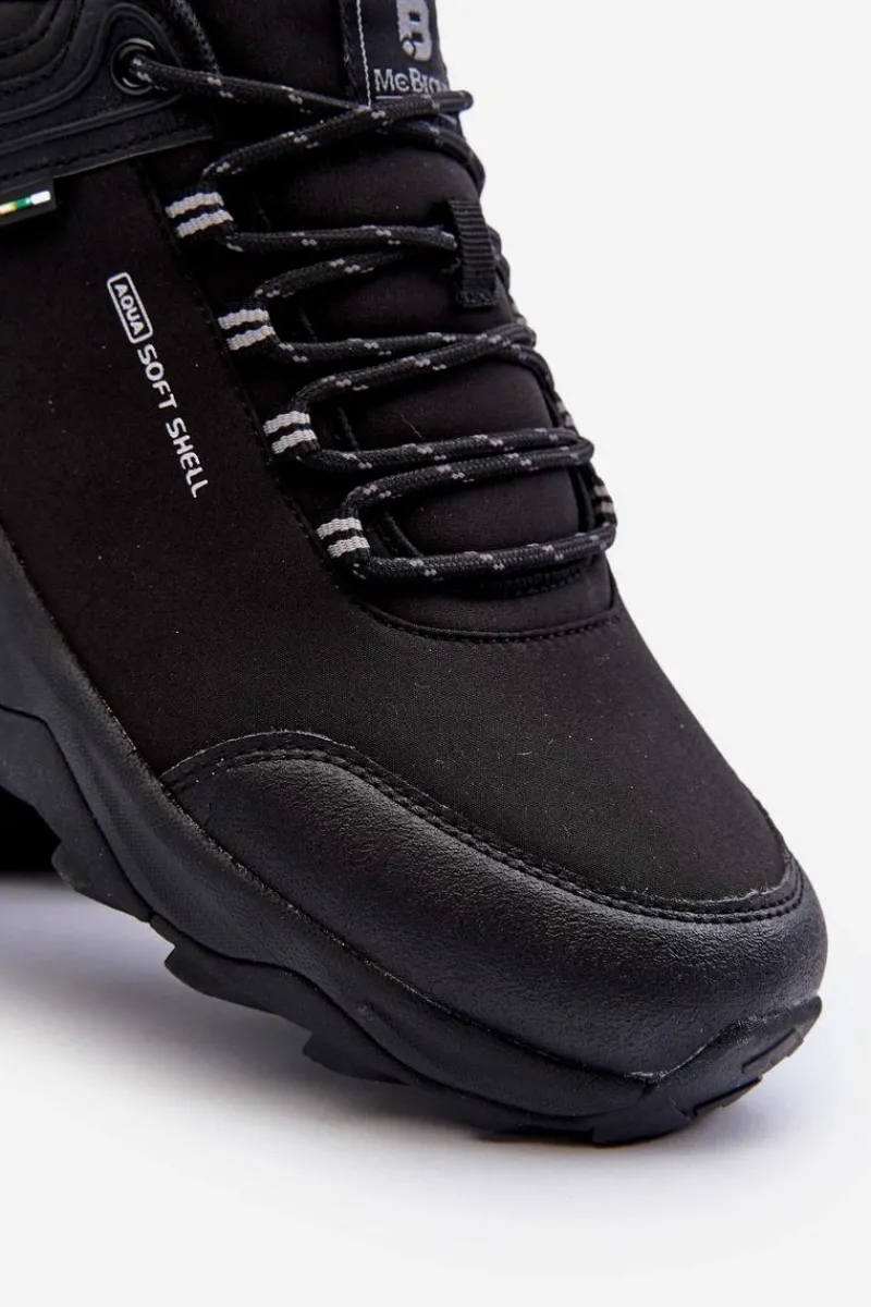 Hot Evento Buty Trekkingowe Męskie Czarne McBraun
