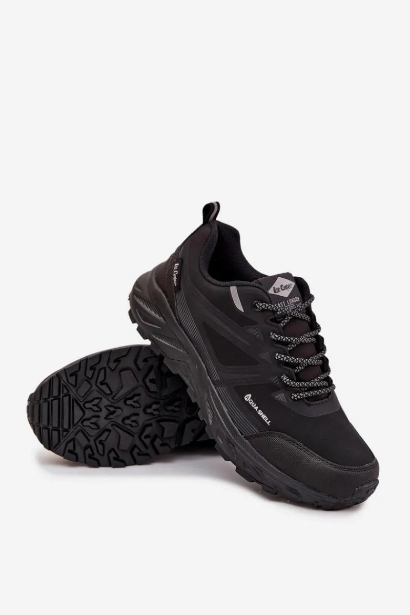 Clearance Buty Trekkingowe Męskie LCJ-25-01-3717 Czarne Męskie Obuwie Trekkingowe Męskie|Obuwie Sportowe Męskie