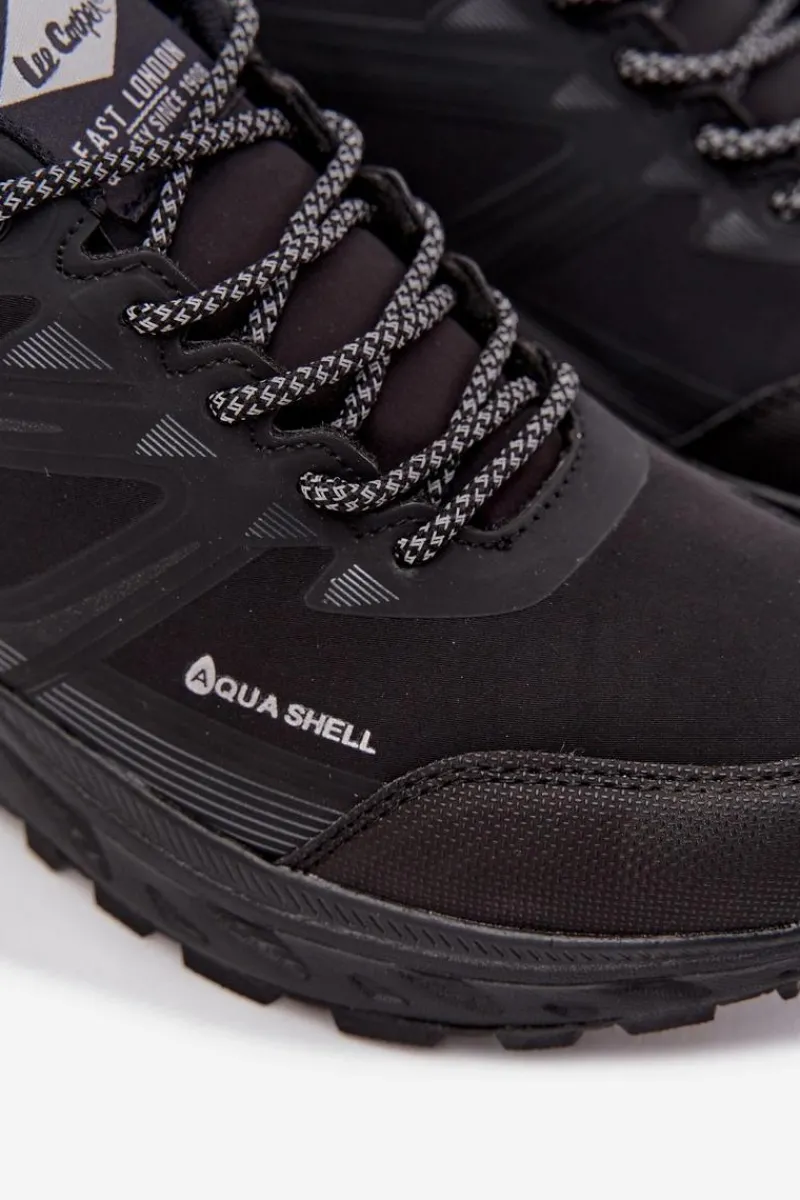 Clearance Buty Trekkingowe Męskie LCJ-25-01-3717 Czarne Męskie Obuwie Trekkingowe Męskie|Obuwie Sportowe Męskie