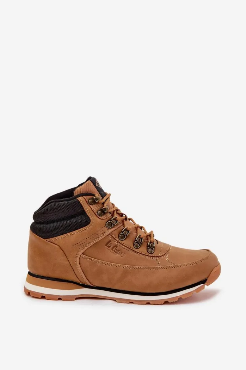 Obuwie Trekkingowe Męskie|Obuwie Sportowe Męskie>Lee Cooper Buty Trekkingowe Męskie Ocieplane LCJ-25-03-3843M Camel Brązowy