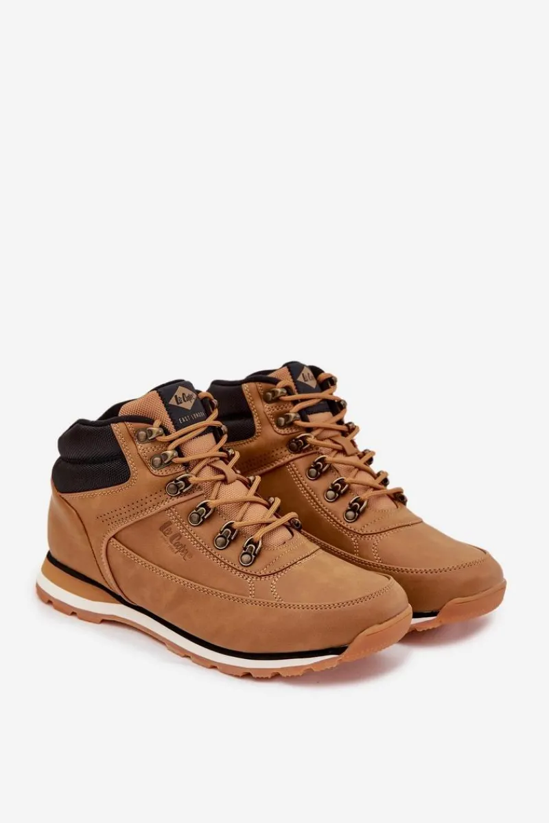 Obuwie Trekkingowe Męskie|Obuwie Sportowe Męskie>Lee Cooper Buty Trekkingowe Męskie Ocieplane LCJ-25-03-3843M Camel Brązowy