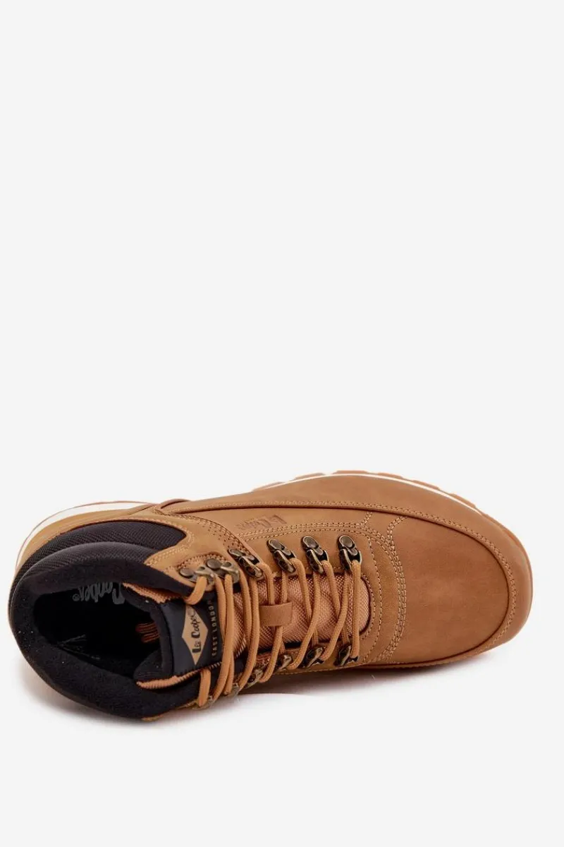 Obuwie Trekkingowe Męskie|Obuwie Sportowe Męskie>Lee Cooper Buty Trekkingowe Męskie Ocieplane LCJ-25-03-3843M Camel Brązowy