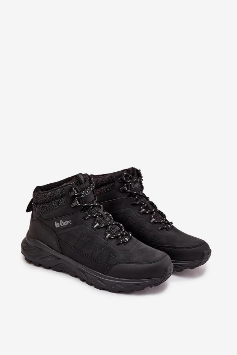 Best Lee Cooper Buty Trekkingowe Męskie Ocieplane LCJ-25-01-3723M Czarne Czarny