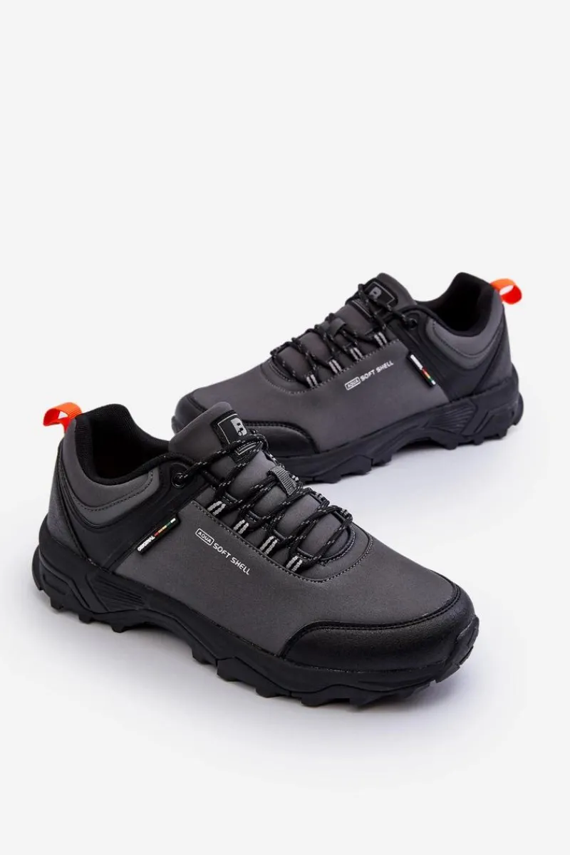 Sale Buty Trekkingowe Męskie Szare McBraun Męskie Obuwie Trekkingowe Męskie