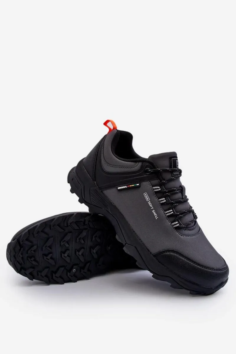 Sale Buty Trekkingowe Męskie Szare McBraun Męskie Obuwie Trekkingowe Męskie