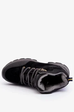 Discount Buty Trekkingowe Trapery Męskie Czarne Fontanoe Męskie Obuwie Trekkingowe Męskie|Obuwie Sportowe Męskie