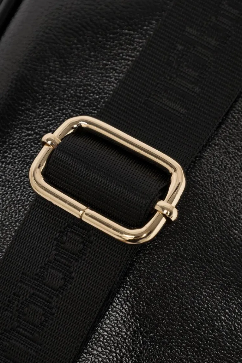 Hot Nobo Błyszcząca Torebka Listonoszka NBAG-R3140-C020 Czarna