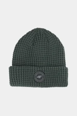 New Chłopięca Czapka Zimowa JWAW24ACAPM424-23S Szara Okrycia Głowy