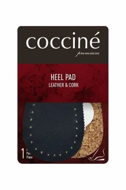 Podpiętki>pielęgnacja obuwia Coccine Coccine Korkowe Czarne Podpiętki Skóra Naturalna Czarny