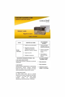 Discount Coccine Kostka do Czyszczenia Zamszu Oraz Nubuku Odświeżanie