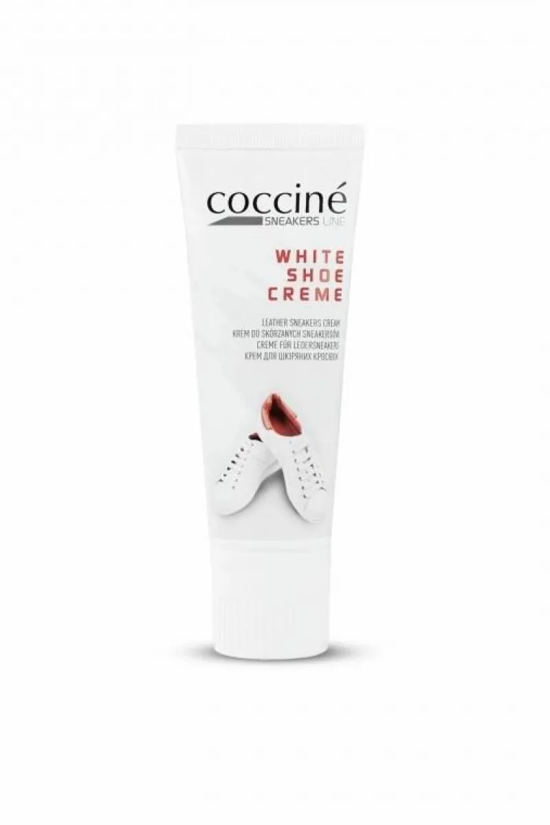 Online pielęgnacja obuwia Coccine COCCINE WHITE SHOE CREAM Odżywczy Krem Do Pielęgnacji Obuwia 75ML