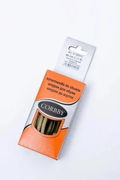 Clearance Beżowe Okrągłe Sznurowadła Sznurowadła