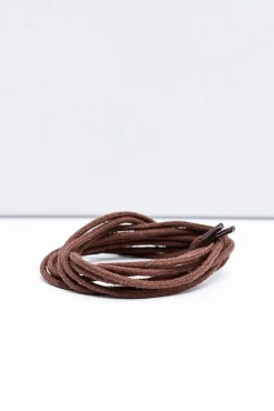 Clearance Brązowe Cienkie Okrągłe Sznurowadła Sznurowadła