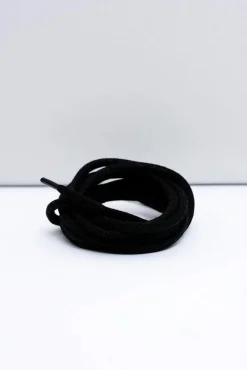 Online Czarne Woskowane Grube Sznurowadła Sznurowadła