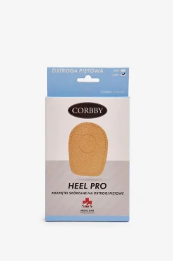 Podpiętki>Corbby HEEL PRO Skórzane Podpiętki na ostrogi piętowe