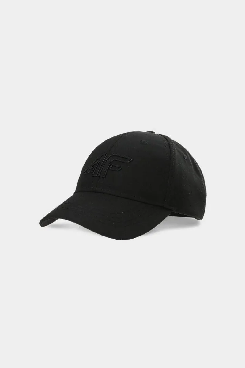 Online Czapka Z Daszkiem STRAPBACK Uniseks Czarna WAW24ACABU314-20S Okrycia Głowy