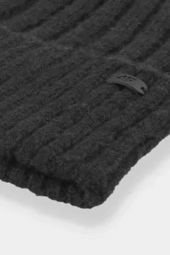 Online 4F Czapka Zimowa Damska AW23ACAPF299-20S Czarna Czarny