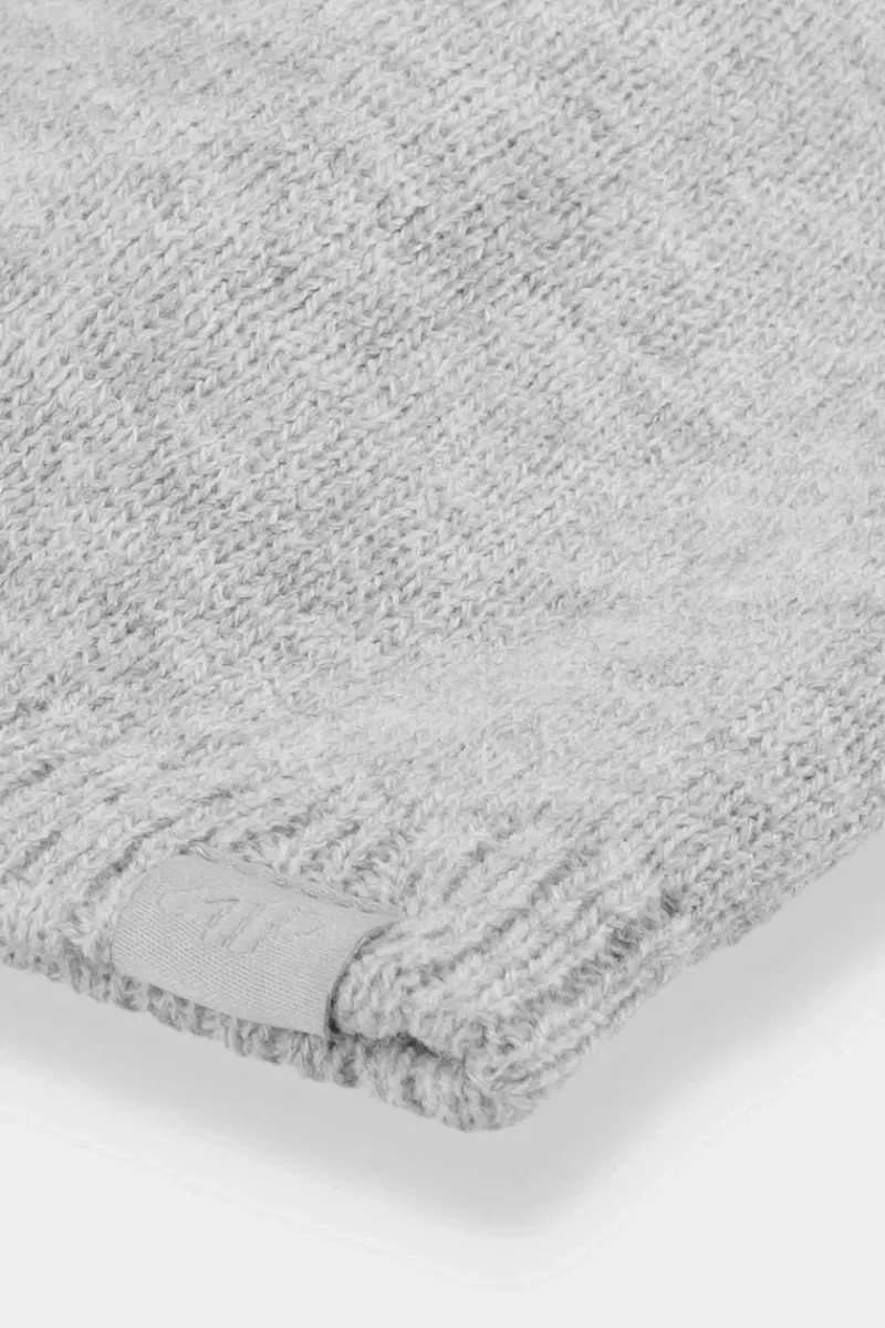 Okrycia Głowy>4F Czapka Zimowa Damska AW23ACAPF285-27M Szara Szary