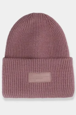 Best 4F Czapka Zimowa Damska Z Logo AW23ACAPF295-53S Różowa