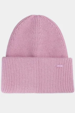 Discount 4F Czapka Zimowa Z Dodatkiem Materiałów Z Recyklingu AW23ACAPF288-54S Różowa