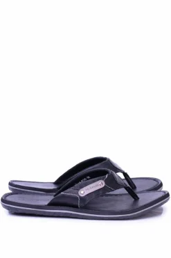 Klapki Męskie Japonki></noscript>Boto Czarne Lekkie Klapki Japonki Ayumu