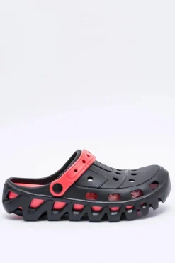 Boto Czarne Męskie Ogrodowe Lekkie Klapki Kroksy Eva