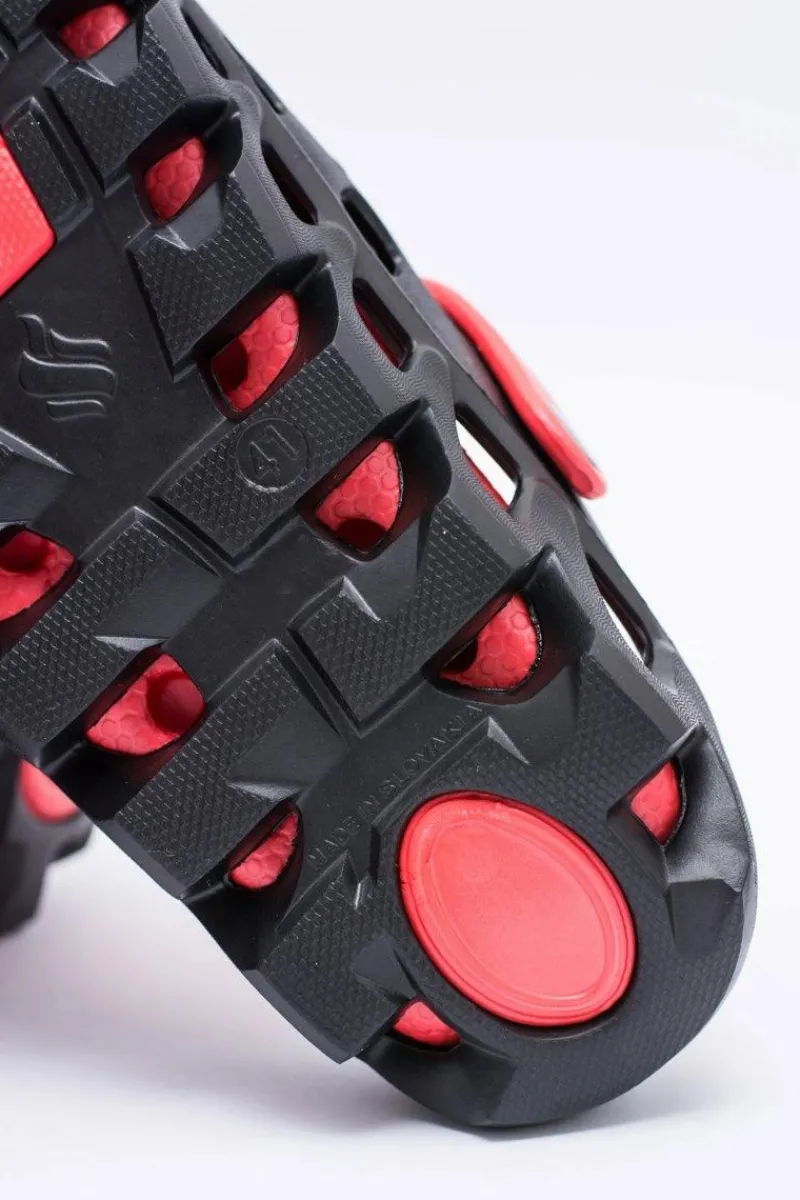 Boto Czarne Męskie Ogrodowe Lekkie Klapki Kroksy Eva