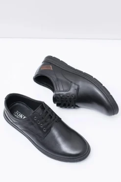 Półbuty Casual></noscript>Boto Czarne Męskie Półbuty Casual Manifesto