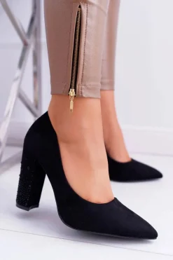 Czółenka Zamszowe|Czółenka Na Słupku><noscript><img width=