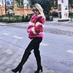 Online Boto Czarne Zamszowe Kozaki Muszkieterki Portoso