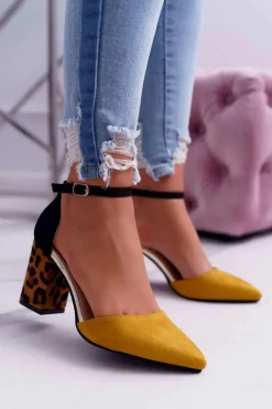 Czółenka Zamszowe|Czółenka Na Słupku><noscript><img width=