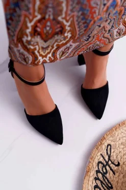 Czółenka Zamszowe|Czółenka Na Słupku><noscript><img width=