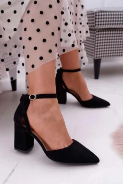 Czółenka Zamszowe|Czółenka Na Słupku><noscript><img width=