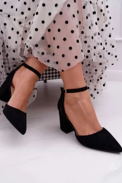 Czółenka Zamszowe|Czółenka Na Słupku><noscript><img width=