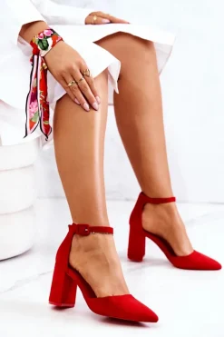 Czółenka Zamszowe|Czółenka Na Słupku><noscript><img width=