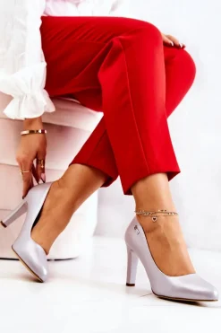 Czółenka Na Słupku|Czółenka Klasyczne><noscript><img width=