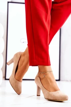 Czółenka Na Słupku|Czółenka Klasyczne><noscript><img width=