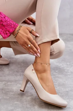 Czółenka Na Słupku|Czółenka Klasyczne><noscript><img width=