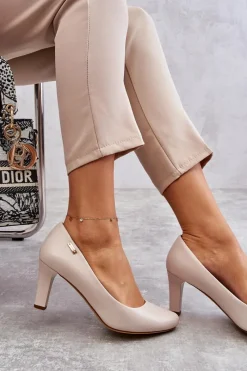 Czółenka Na Słupku|Czółenka Klasyczne><noscript><img width=