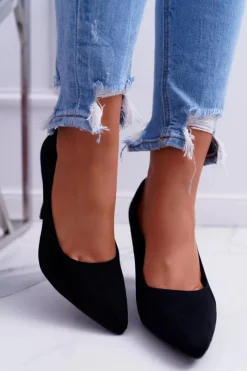 Czółenka Zamszowe|Czółenka Na Słupku><noscript><img width=