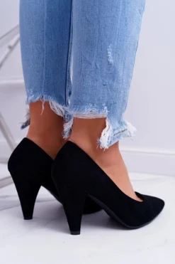 Czółenka Zamszowe|Czółenka Na Słupku><noscript><img width=