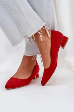 Czółenka Zamszowe|Czółenka Na Słupku><noscript><img width=