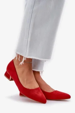 Czółenka Zamszowe|Czółenka Na Słupku><noscript><img width=