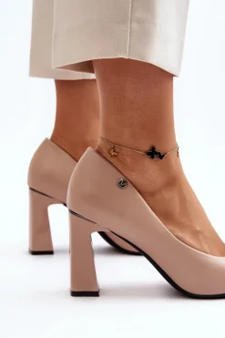 Czółenka Na Słupku|Czółenka Klasyczne><noscript><img width=